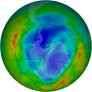 Antarctic Ozone 2012-08-27